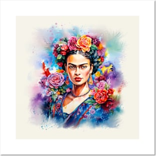 Frida Kahlo pillows Mexican painter Posters and Art